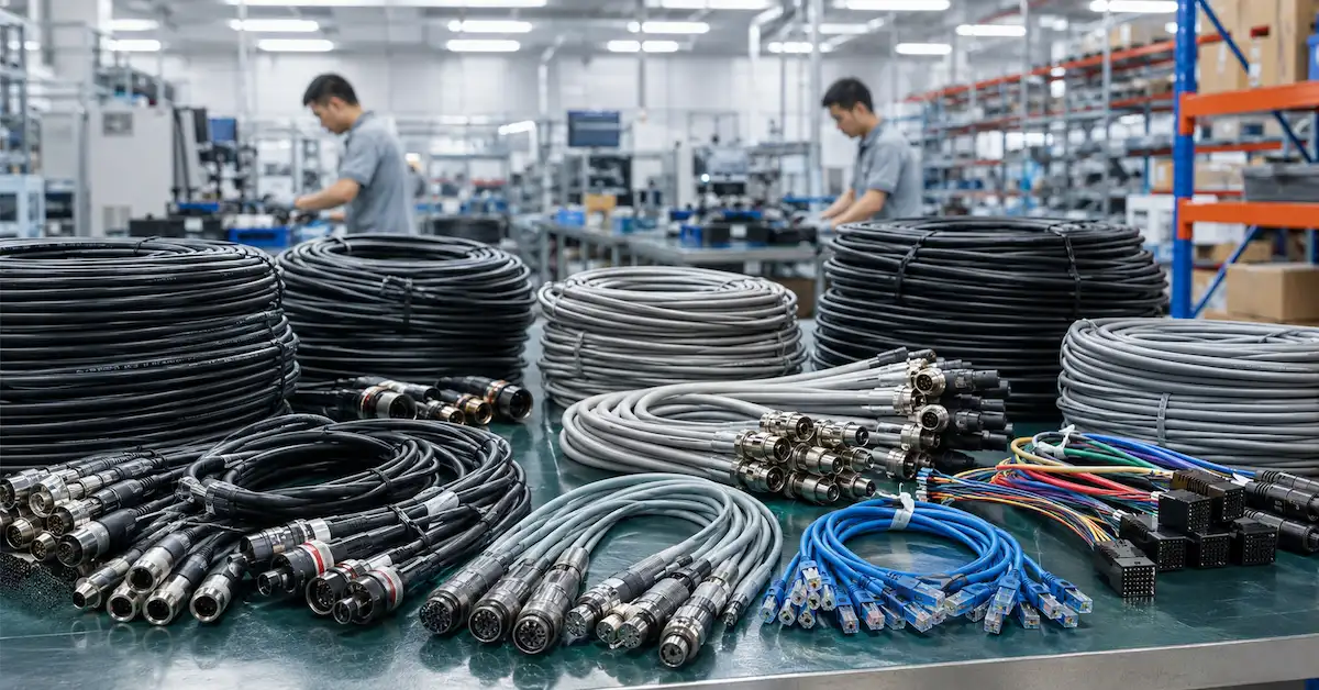 Grootmaat kabel verskaffer produksielyn