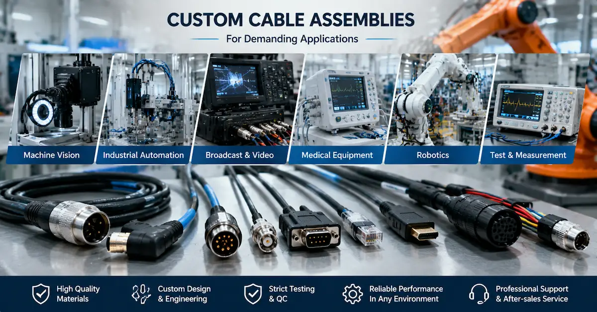 Top Cable Manufacturers: How to Evaluate Leading Cable Suppliers for OEM Projects